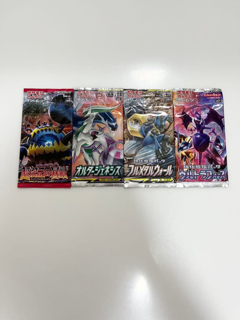 超次元の暴獣フルメタルオルジェネウルトラフォースポケモンカード未開封パック