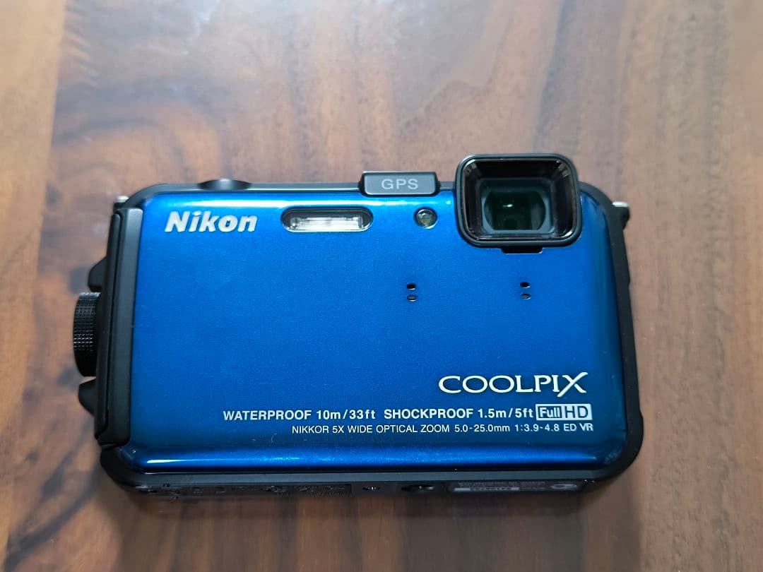 【美品】Nikon COOLPIX AW100 動作確認済み 防水カメラ