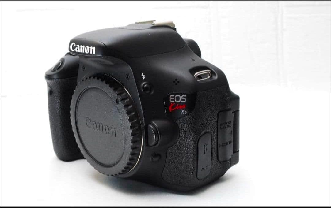 ダブルレンズ✨Canon Kissx5✨望遠レンズ✨バッグ付✨