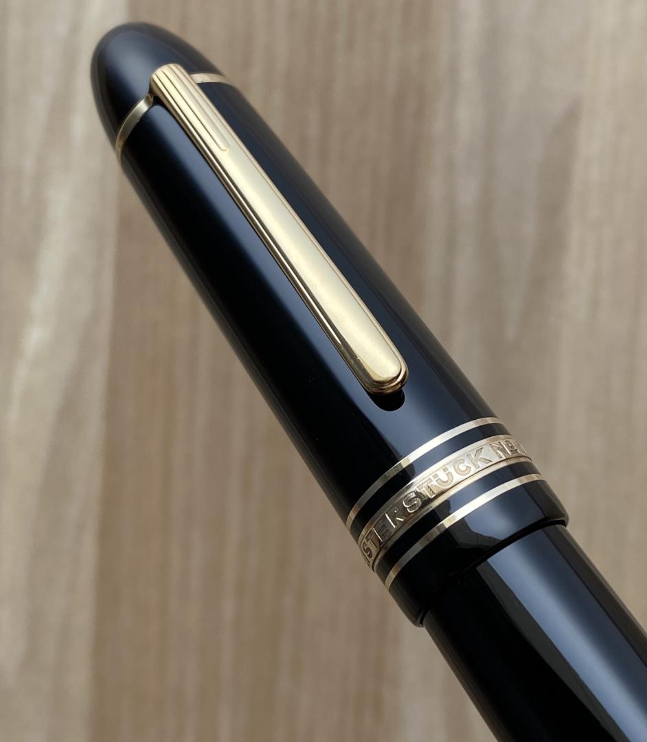 超美品 モンブラン 149 18K M程度 750 ドイツ製 吸入式 万年筆