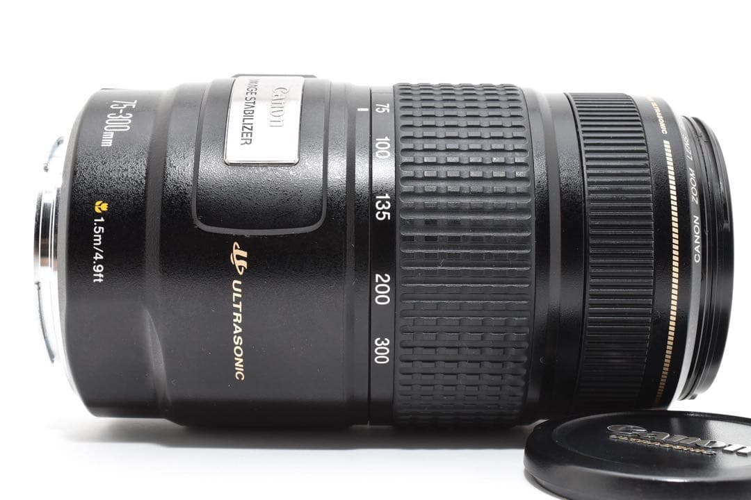美品　CANON EF 75-300mm F4-5.6 IS USM