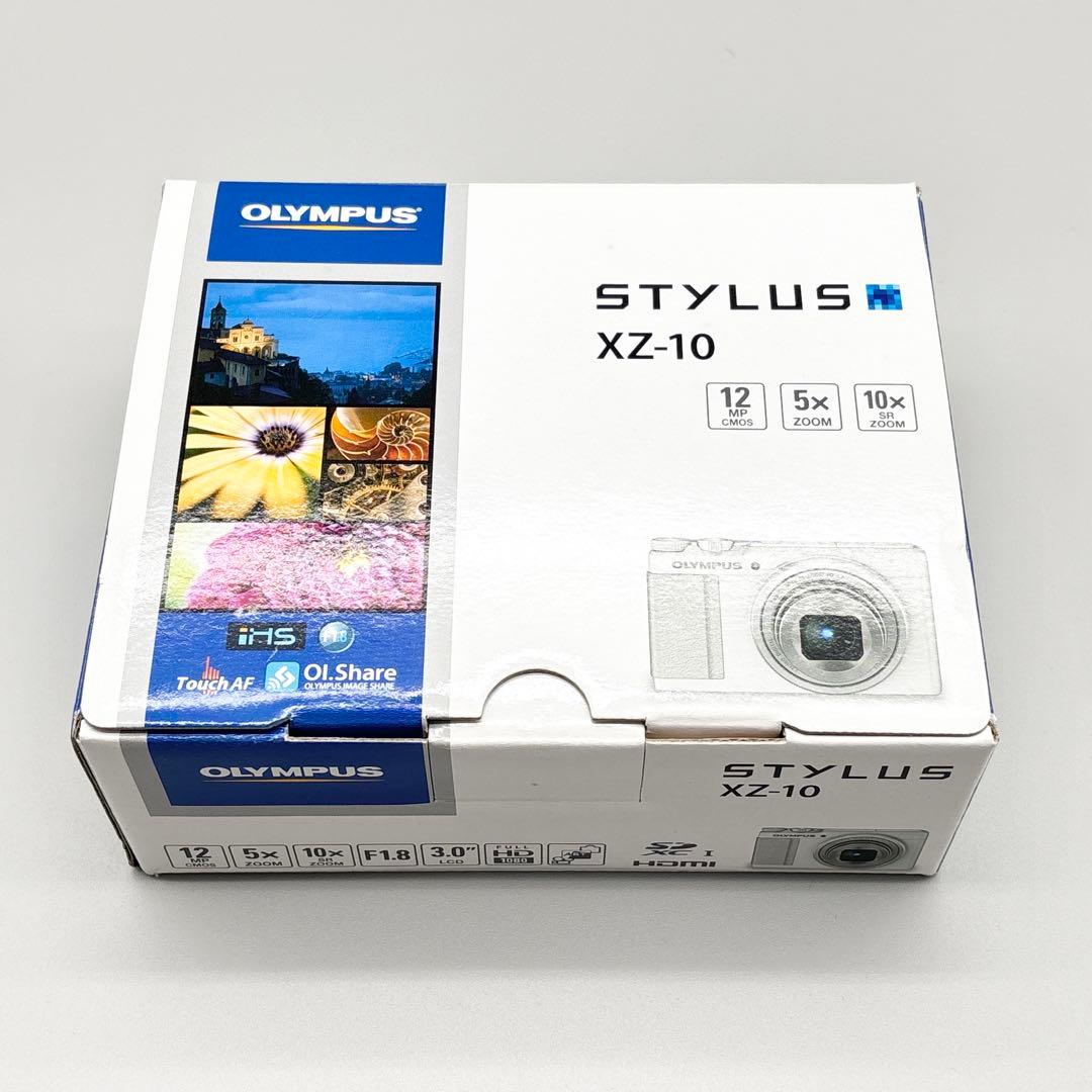 【極美品】OLYMPUS XZ-10 STYLUS コンデジ デジカメ 箱付き