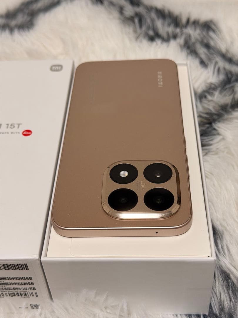 Xiaomi 15Tゴールド 本体