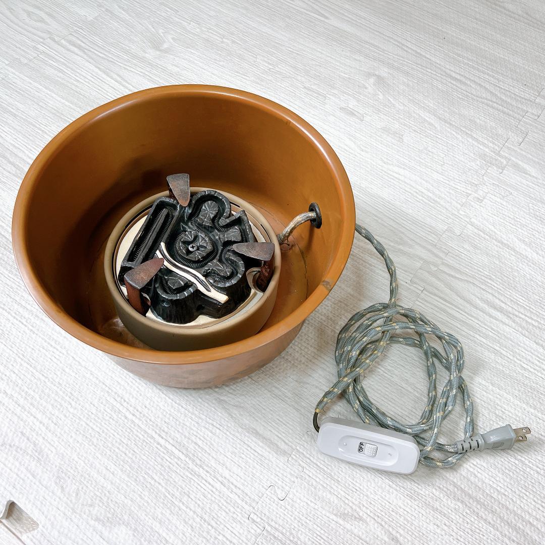 【良品✨送料無料】茶道具 御園棚セット① 立礼棚 裏千家 丸炉 電熱器