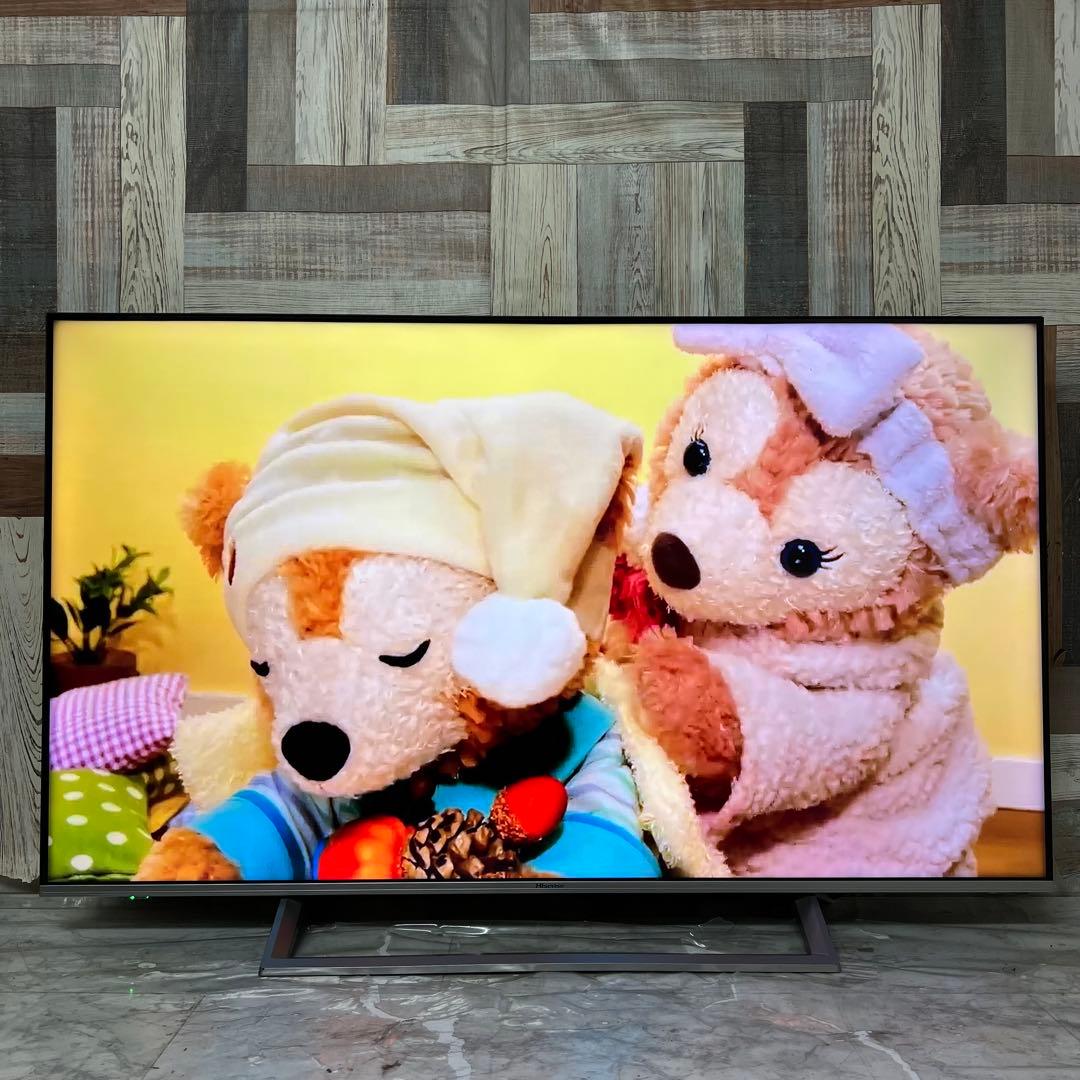 全国送料込❣️ハイセンス50型4KチューナーテレビYouTube.Netflix可