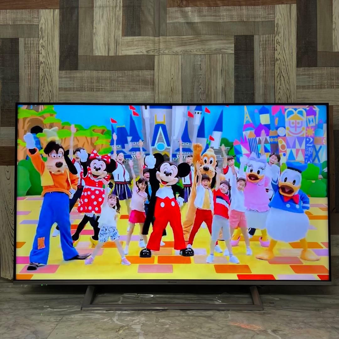 全国送料込❣️ハイセンス50型4KチューナーテレビYouTube.Netflix可