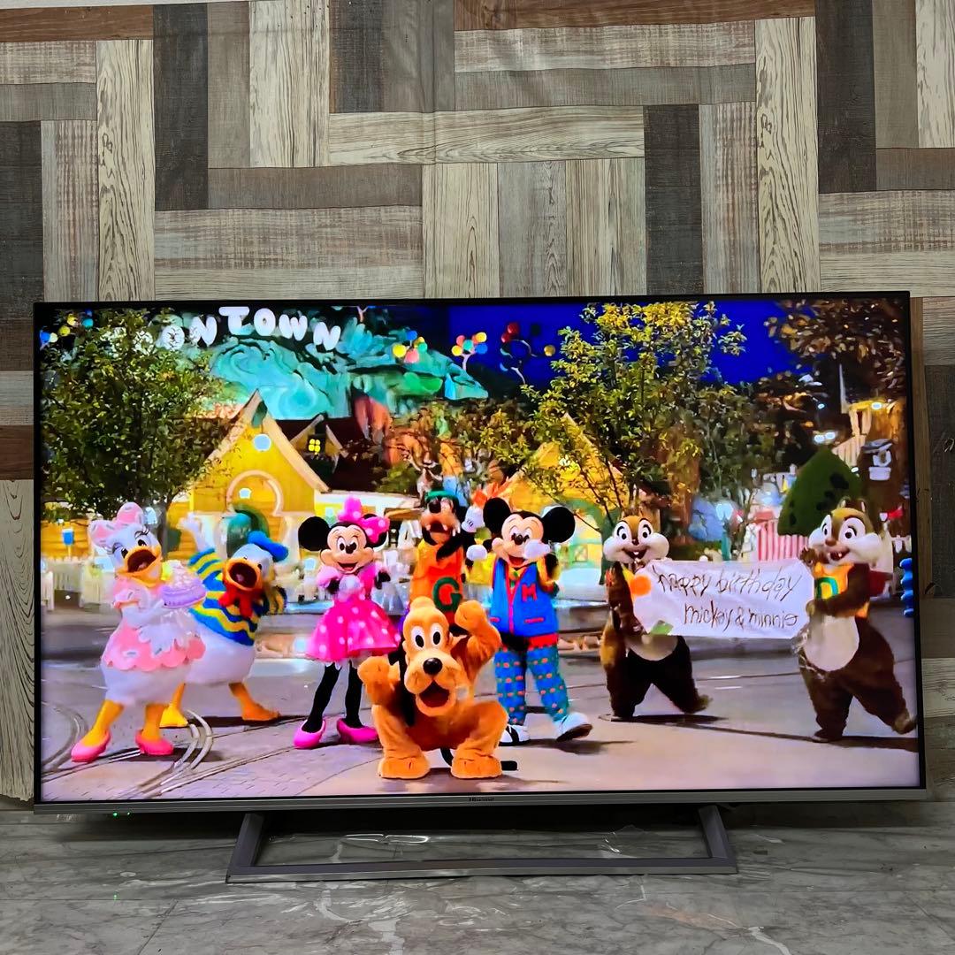全国送料込❣️ハイセンス50型4KチューナーテレビYouTube.Netflix可
