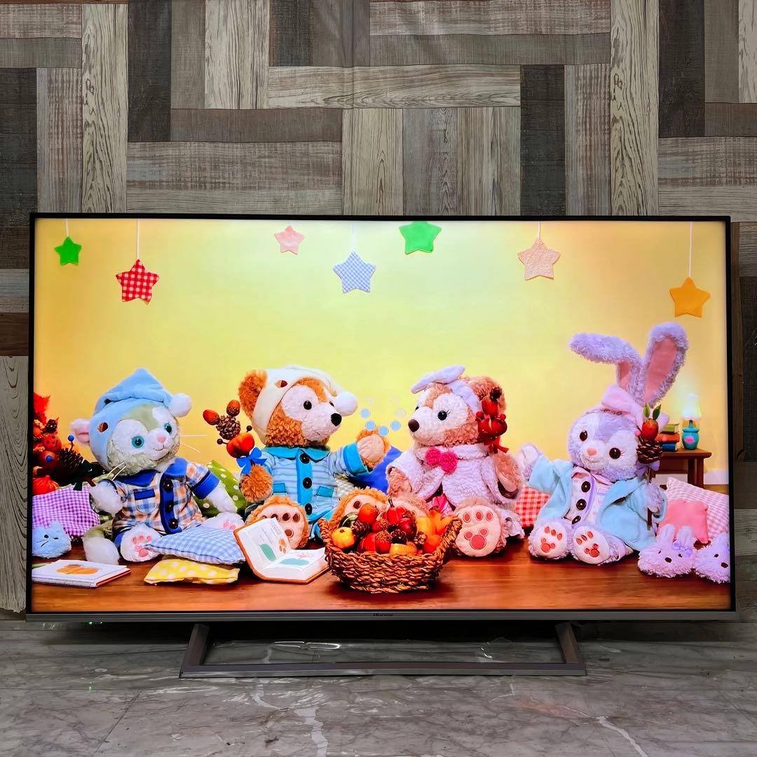 全国送料込❣️ハイセンス50型4KチューナーテレビYouTube.Netflix可