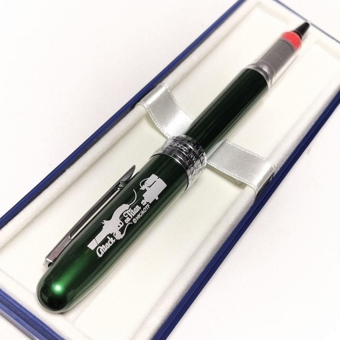 【進撃の巨人】採点ペン【新品未使用】限定品廃盤プラチナ製ソフトペン