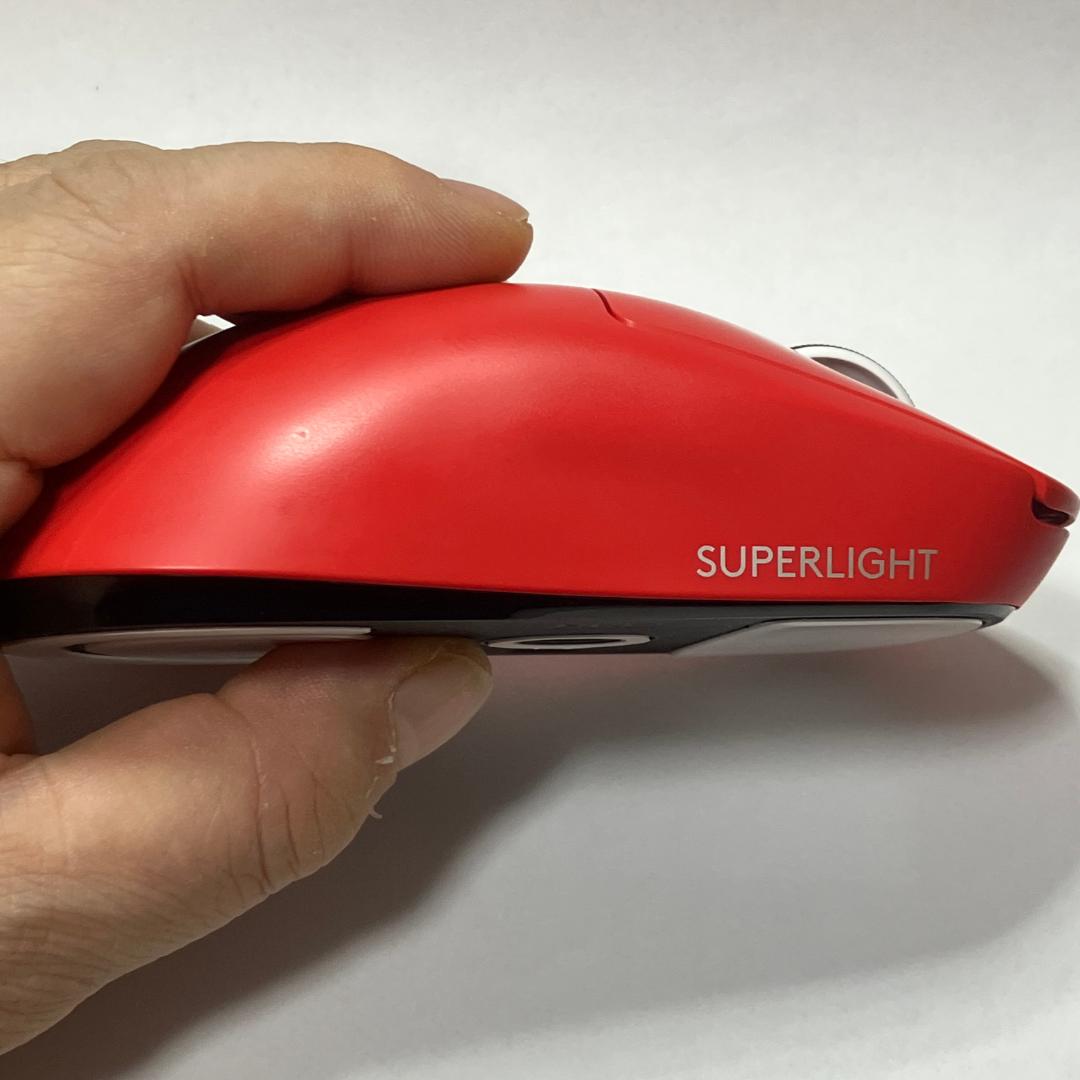 Logicool G PRO X SUPERLIGHT ソール新品 清掃動作確認