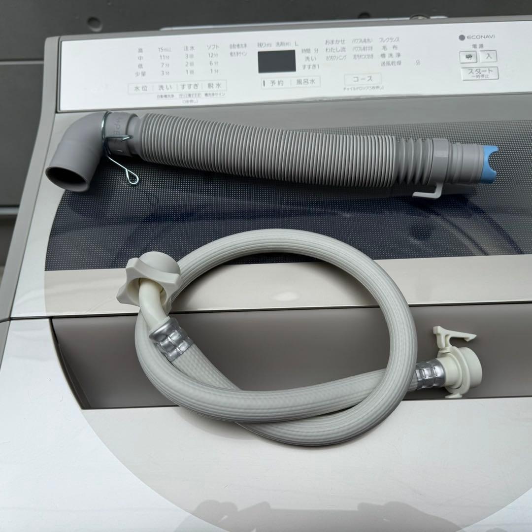 347⭐️2020年製美品★パナソニック　洗濯機　10KG 大型　インバーター