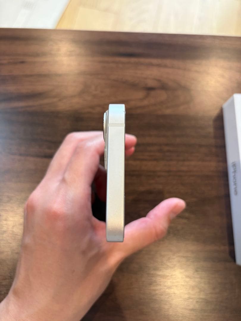 【美品】Apple iPhone 13mini ホワイト スターライト