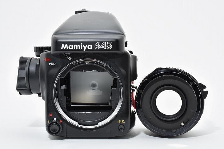 15775FE 極上 Mamiya 645 Pro 80mm マミヤ 中判カメラ