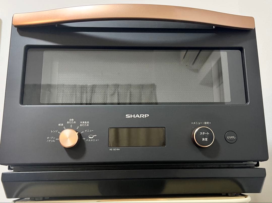 SHARP シャープ　RE-SD18A-Bオーブンレンジ【ジャンク品】