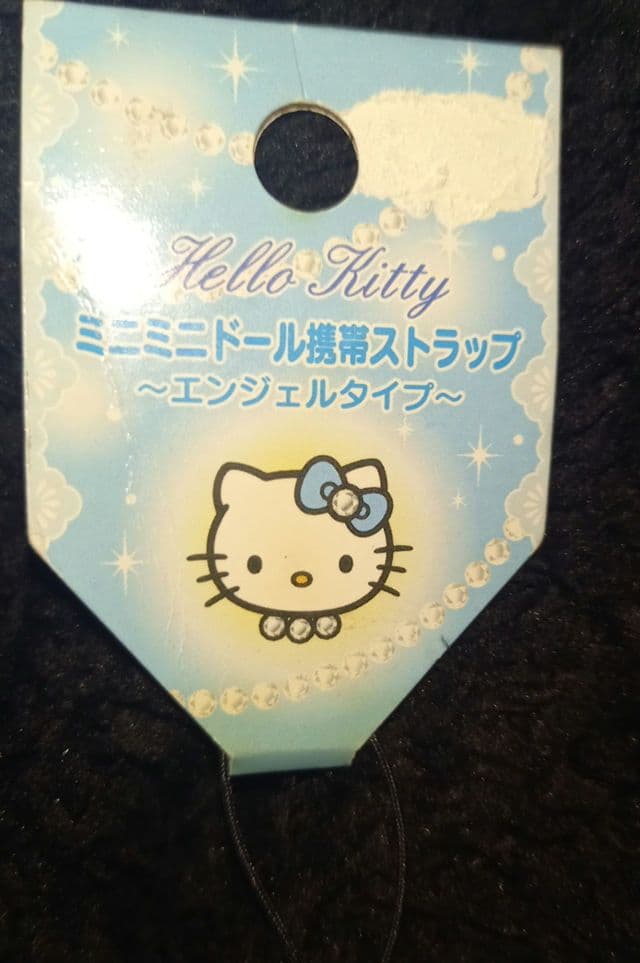 レア☆SANRIO2006☆ハローキティ☆エンジェル彡ミニミニ携帯ストラップ♪