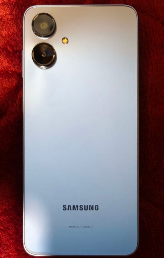 【未使用】Galaxy A25 5G SCG33（UQ版）64GB／ライトブルー