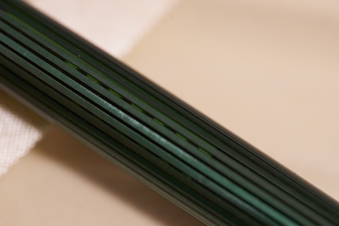 【極美品】Pelikan M400 緑縞 M 長原氏調整済 旧仕様（透過縞）