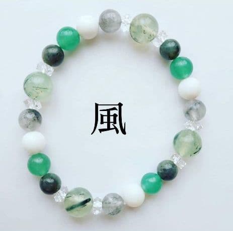 天然石　ハンドメイドアクセサリー　ブレスレット　柱合会議
