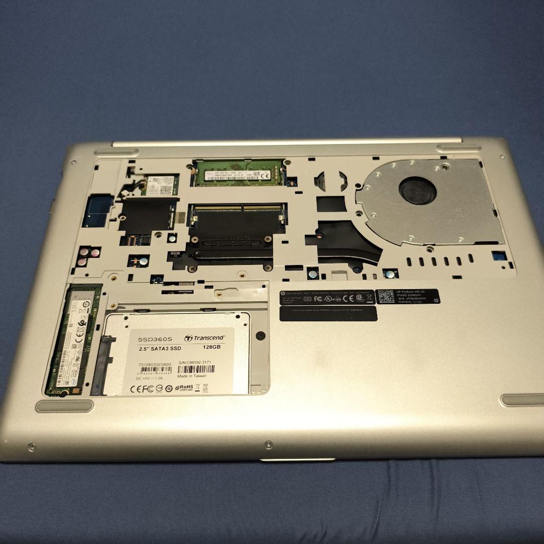 HP Probook450G5 corei5 8GB SSD2台ジャンク