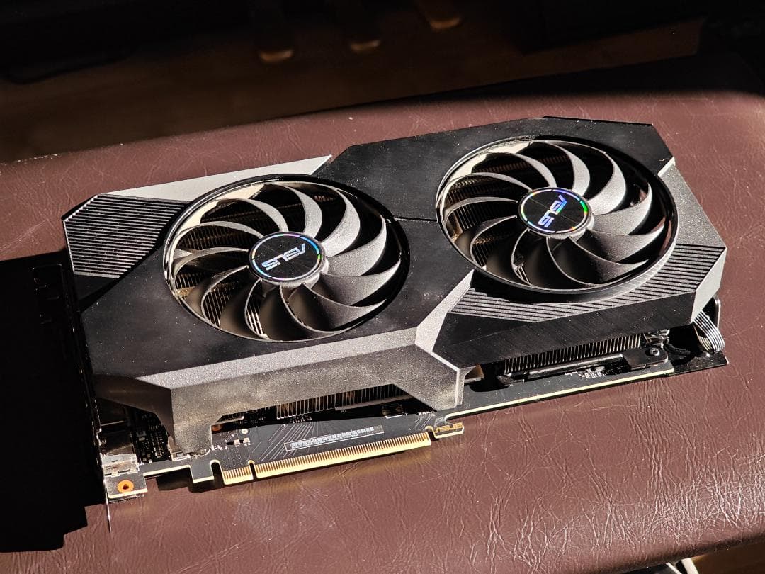ASUS DUAL-RTX3060TI-O8G／8GB GDDR6 動作確認済み