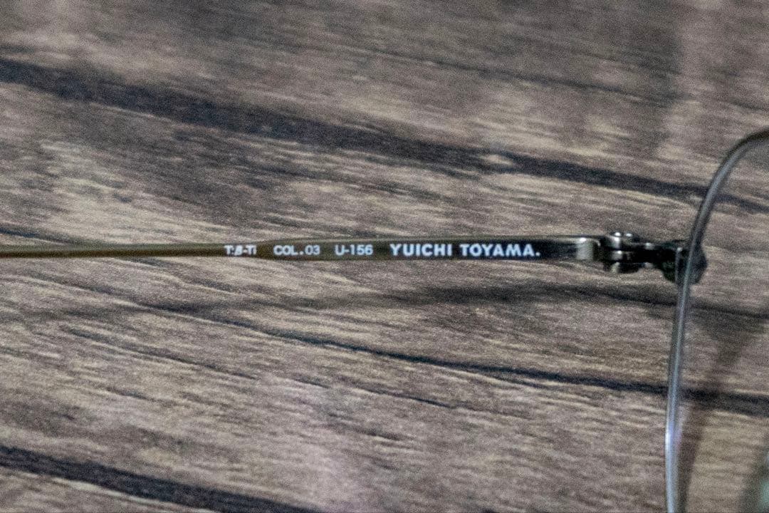 ÉDIFICE YUICHI TOYAMA. U-156 メガネ