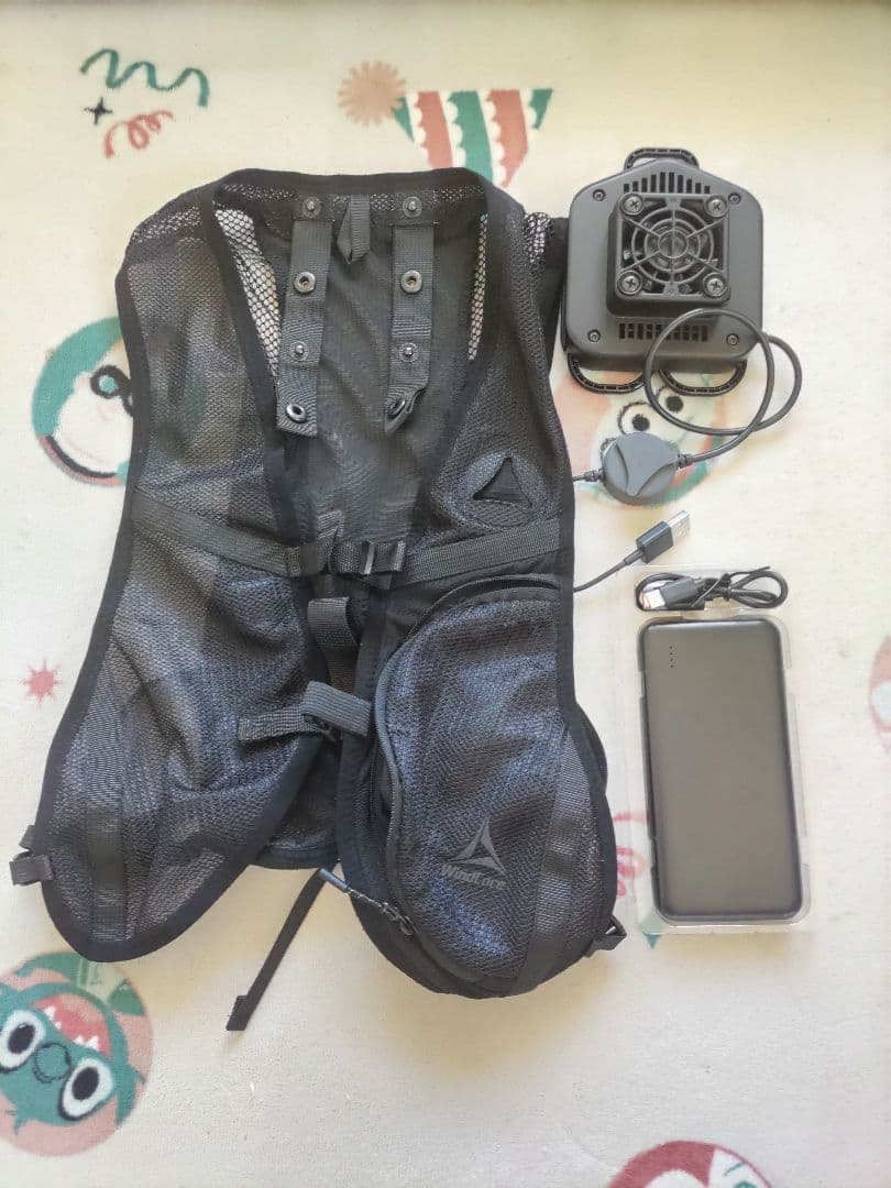 美品　ワークマン2024年ペルチェベスト　冷房服
