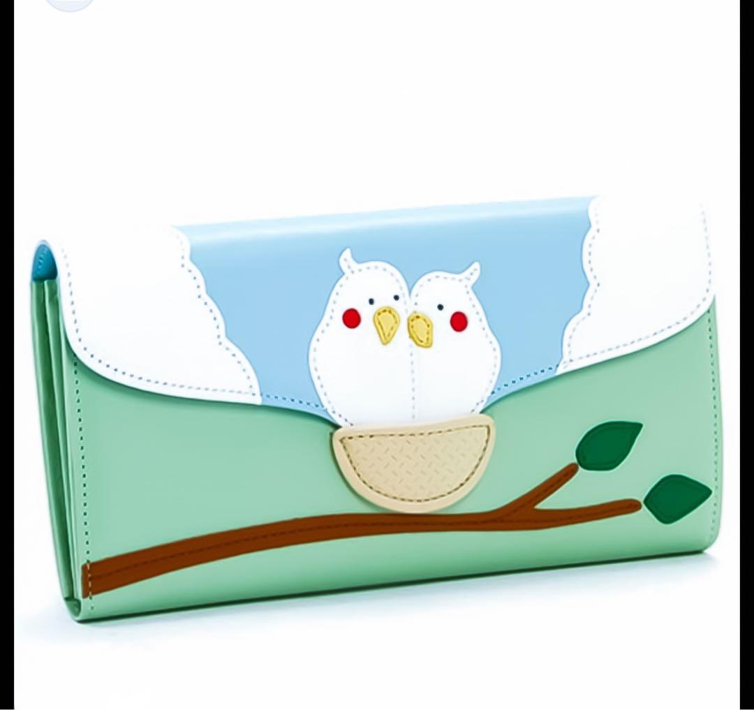 牛革【新品】キタムラ 財布〈特典有り〉横浜 インコ 鳥 レザー レザー NEW