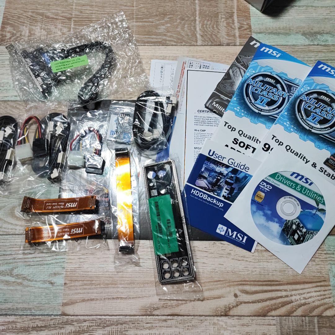 MSI 990FXA-GD80、AMD FX-8150、メモリ、クーラーセット