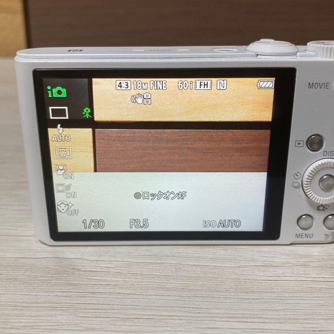 【極美品】ソニー SONY DSC-WX350 動作良好 ホワイト 動作確認済み