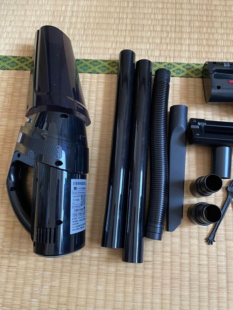 美品　動作確認済み　コードレス掃除機 VC008 ブラック 2way