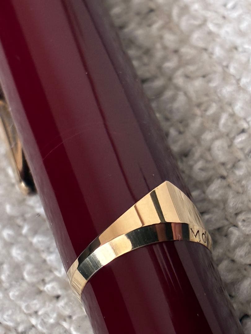 は*る様 ◾️ボルドー美品◾️MONT BLANC モンブラン◾️ハンマートリガ