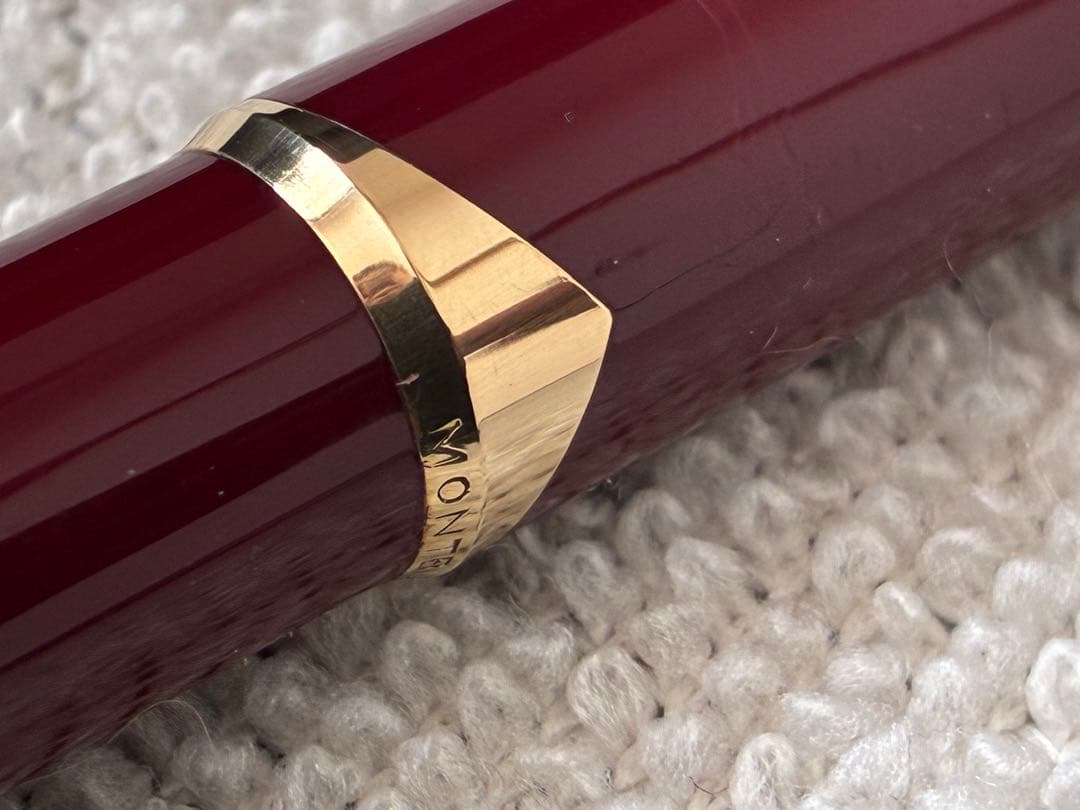 は*る様 ◾️ボルドー美品◾️MONT BLANC モンブラン◾️ハンマートリガ