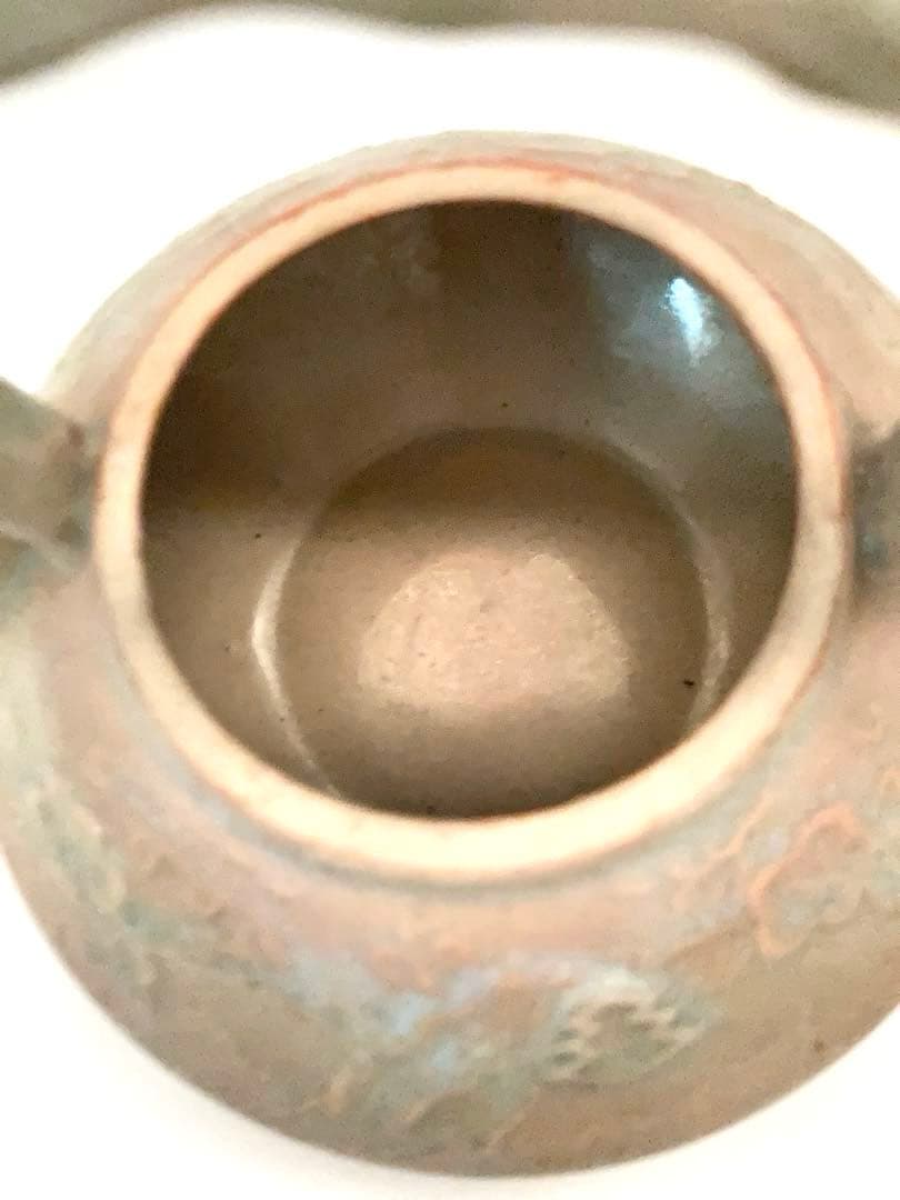 【希少】小笠原流　三階菱　玉祖窯　煎茶道具 ボウフラ　ボーフラ　湯沸かし　水差し
