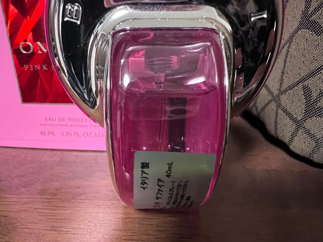 香水(ユニセックス) BVLGARI OMNIA PINK SAPPHIRE 40ml