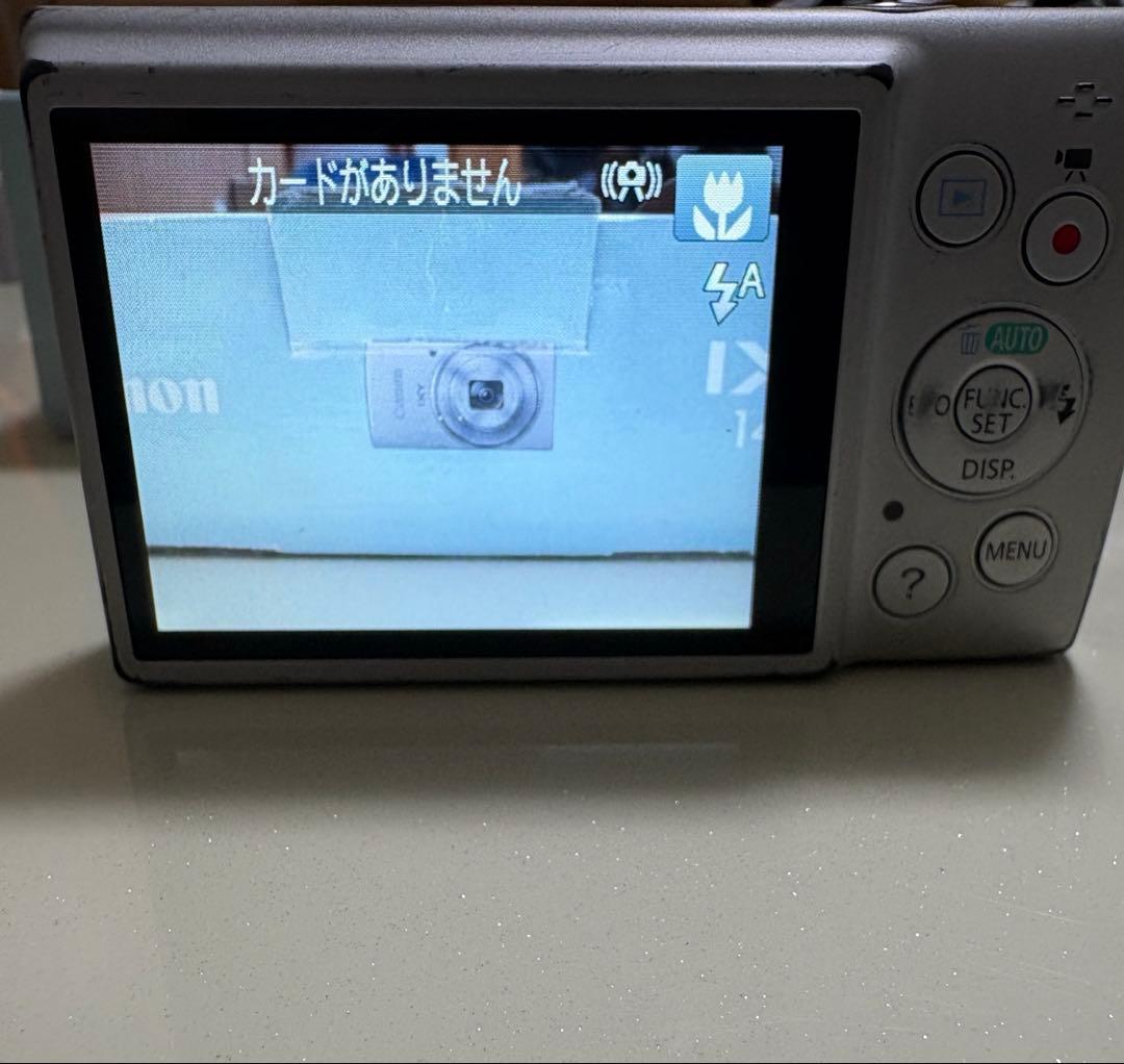 【動作済】Canon IXY 140 Silver Y2K Digicam
