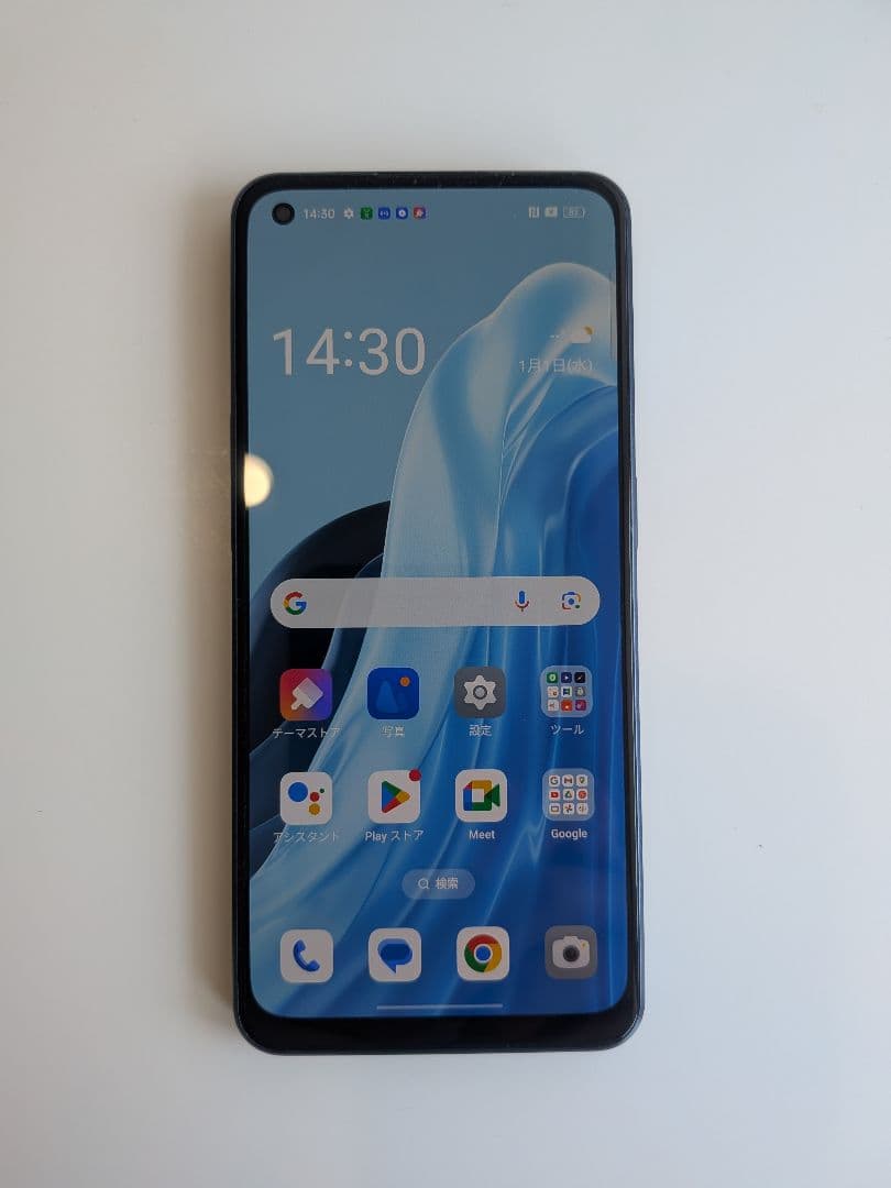OPPO Reno7A ブラック スマートフォン本体（使用品）