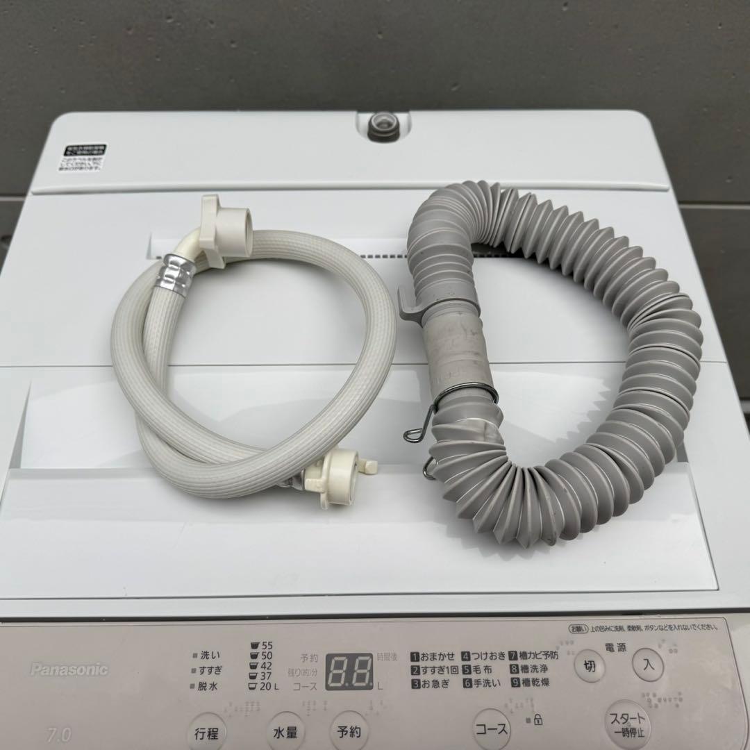 241⭐️2024年製美品★パナソニック　洗濯機　7KG 大型　一人暮らし　最新
