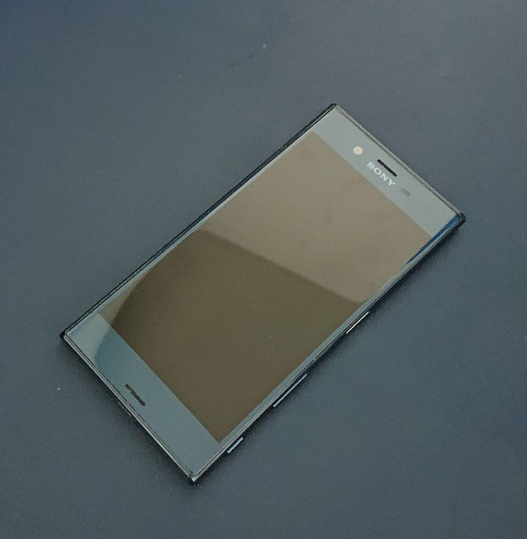 ★ケース付★ 海外版 Xperia XZ フォレストブルー