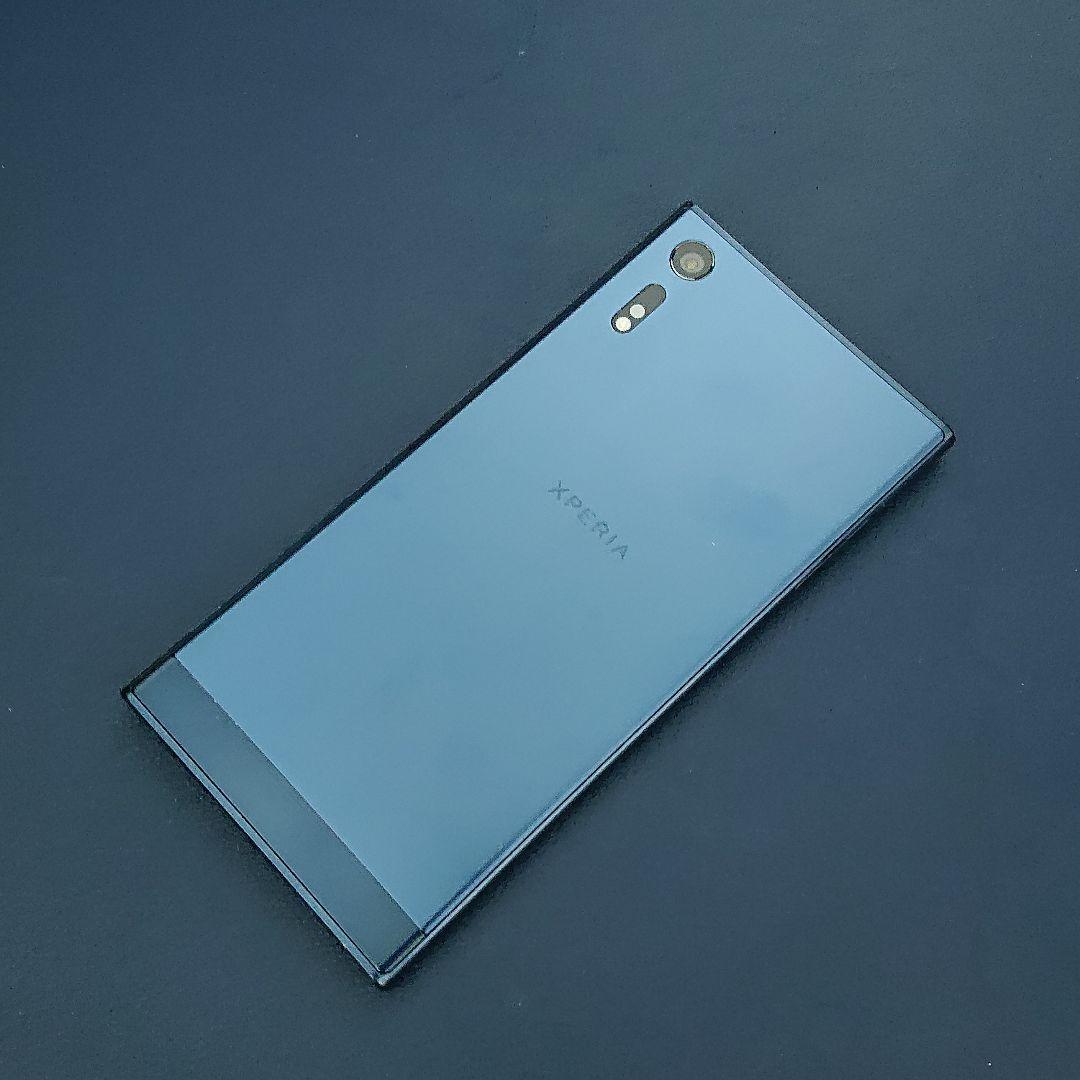 ★ケース付★ 海外版 Xperia XZ フォレストブルー