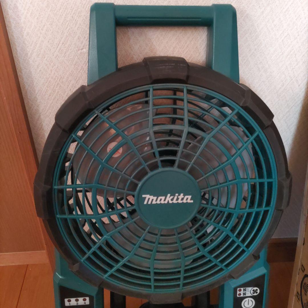 マキタ　18V 14V 充電式ファン CF201D 青 アダプター付