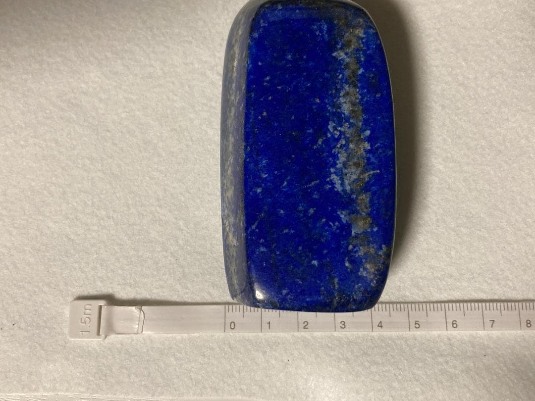 ✨週末限定値下げ✨ラピスラズリ 磨き石 タンブル 222g 約9.2cm 天然石