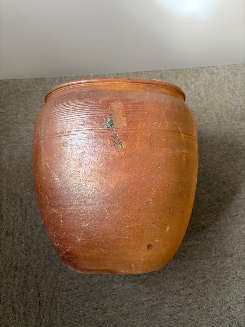 古備前 備前焼 花模様