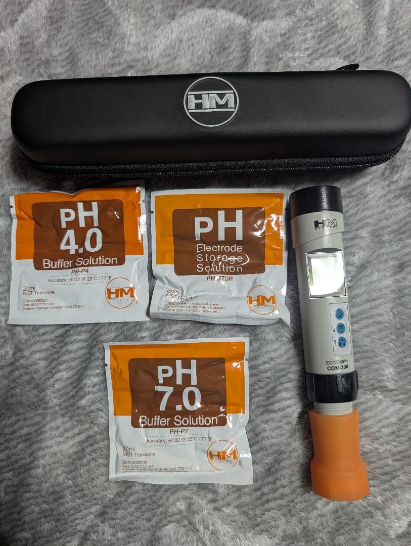 COM-300 水質測定器 pH/EC/TDS