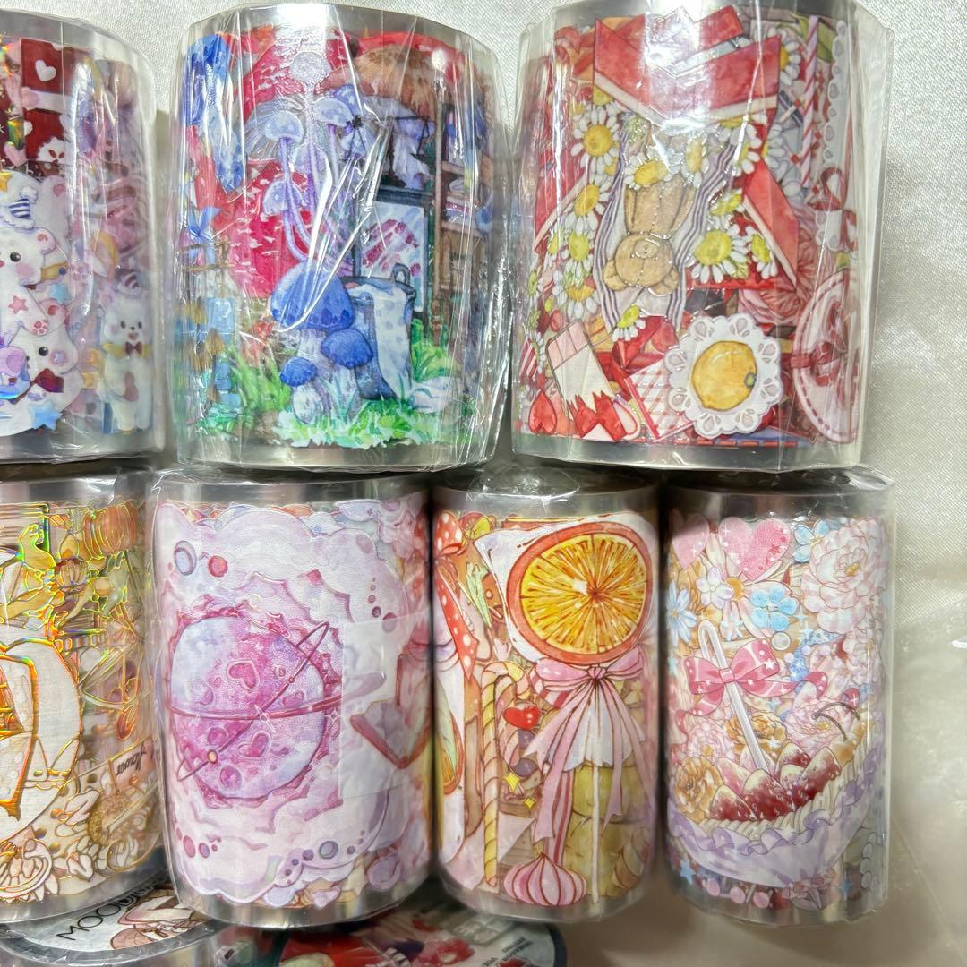 海外マステ　まとめ売り① 12個セット　新品未開封　おまけつき