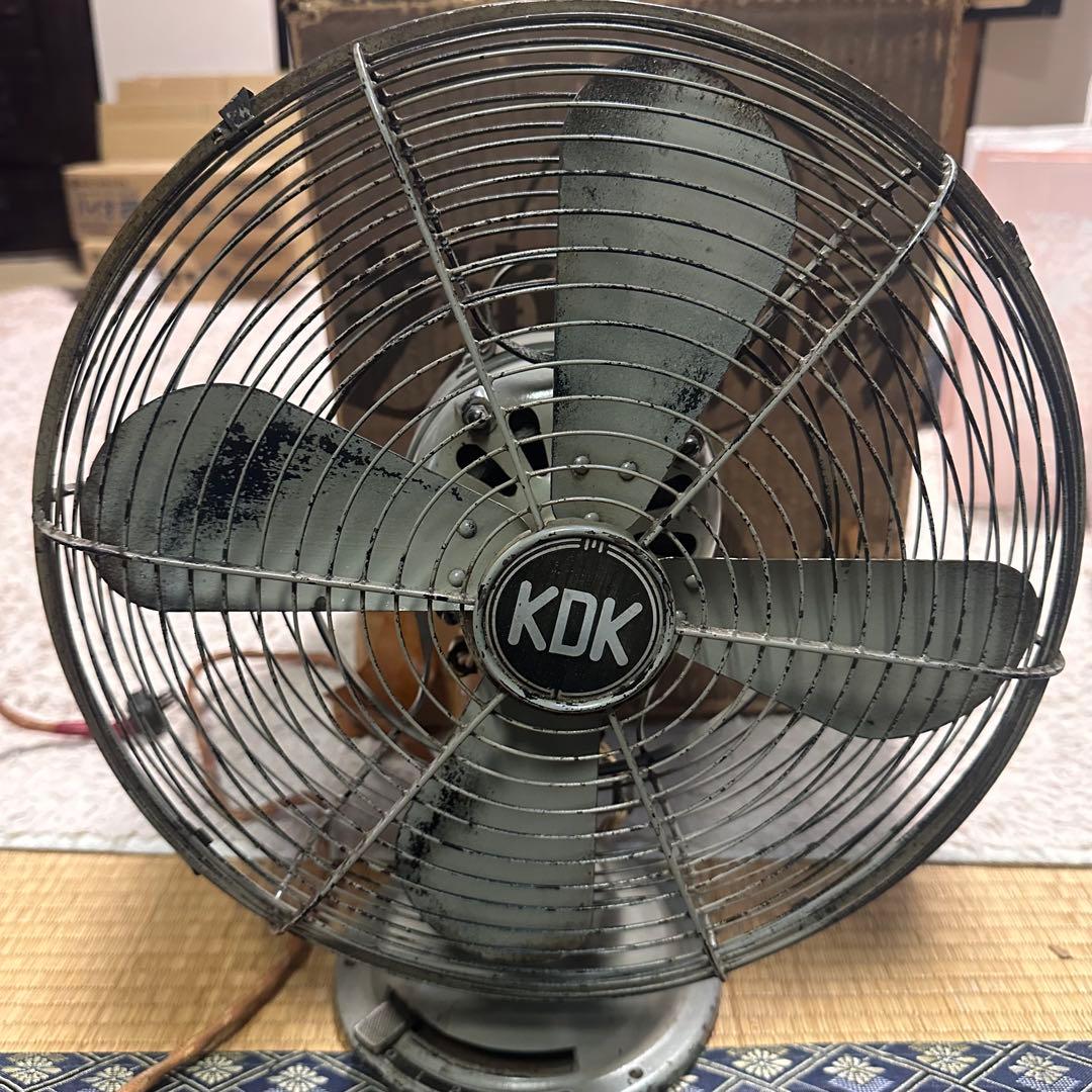 KDK レトロ扇風機 4枚羽根 4段階
