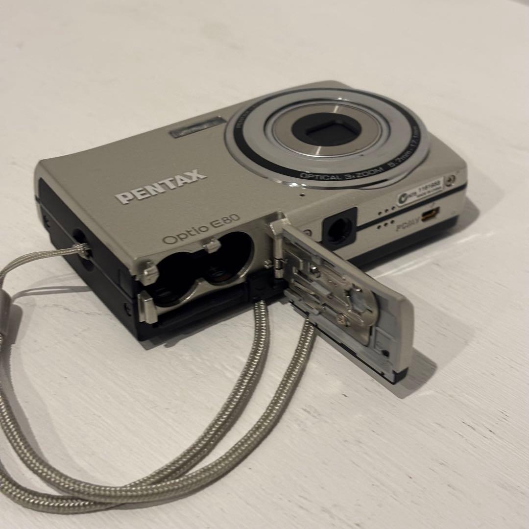 美品 PENTAX Optio E80 ペンタックス オプティオ デジカメ