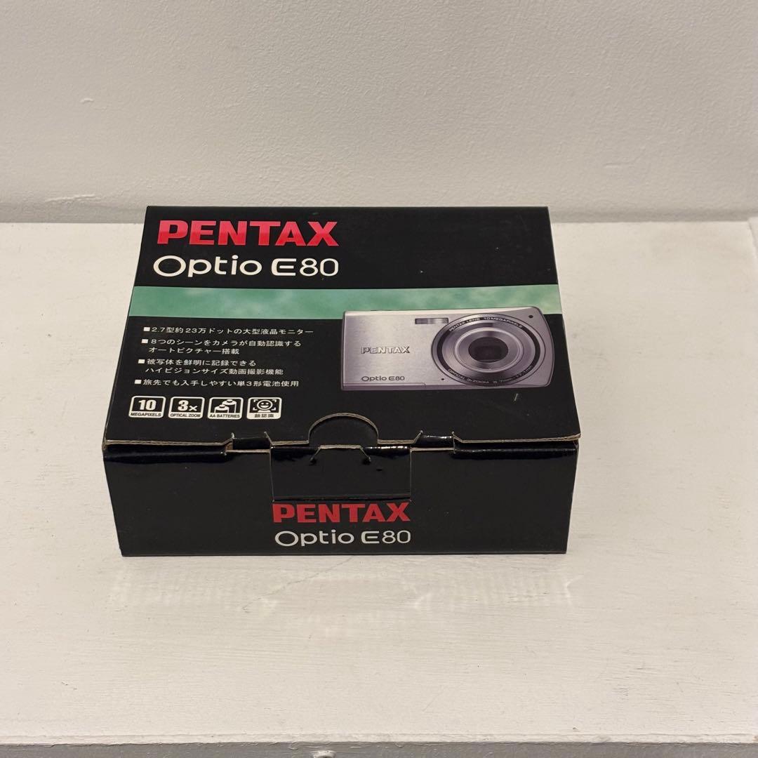 美品 PENTAX Optio E80 ペンタックス オプティオ デジカメ