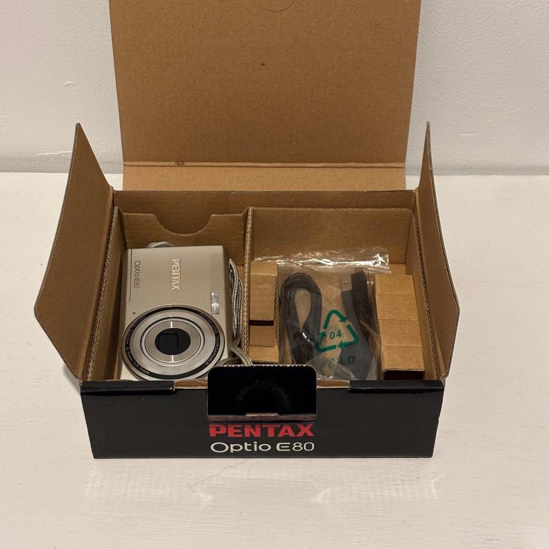 美品 PENTAX Optio E80 ペンタックス オプティオ デジカメ