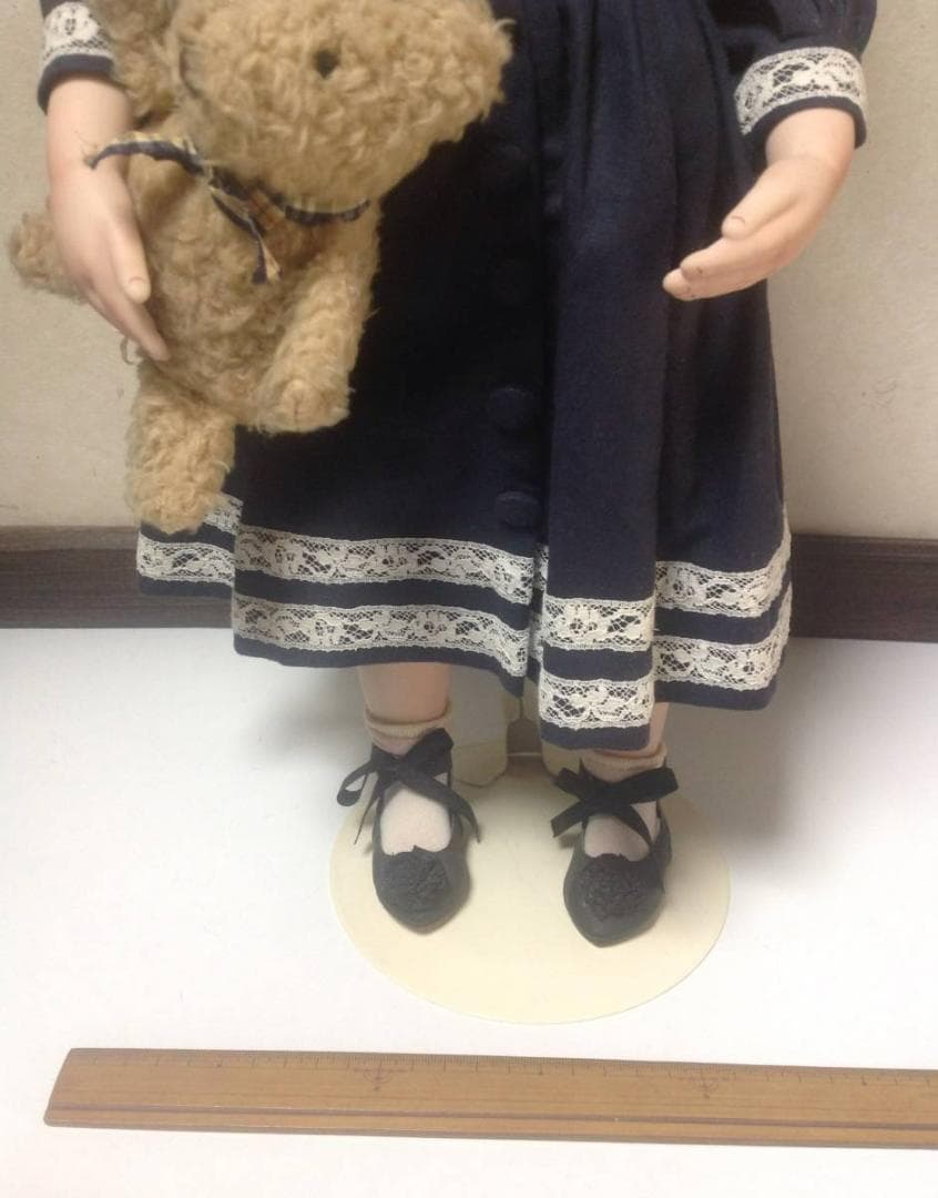 人形：ビスクドール 富野有紀子 「ラ・プッぺ」 約52cm