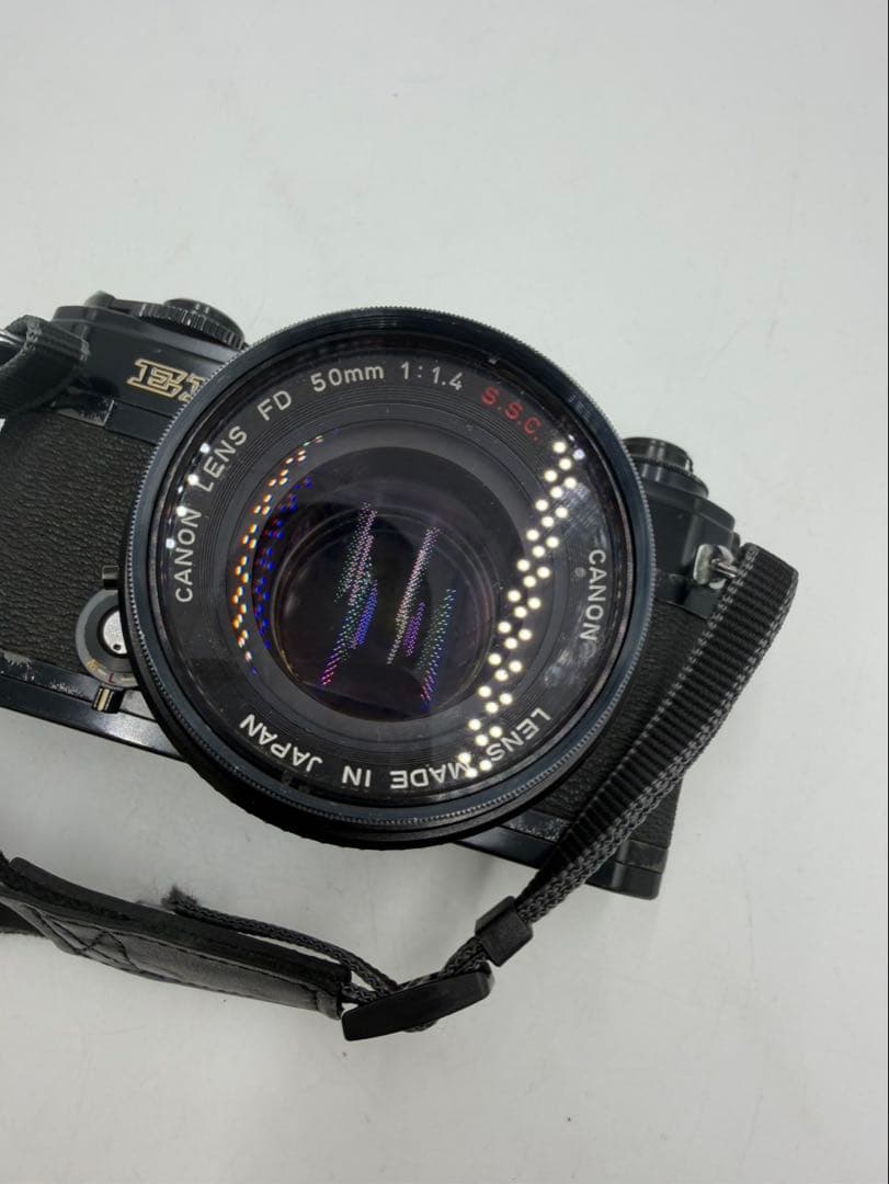 Canon EF ブラック フィルムカメラ 50mm 1:1.4